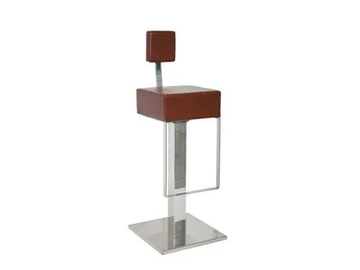 SG020 - Eco-leather stool with back by Vela Arredamenti - view 2